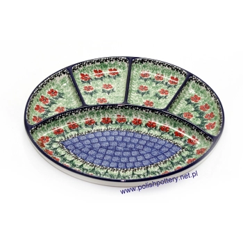 Taca dzielona 26cm II Gatunek dek. 1619X
